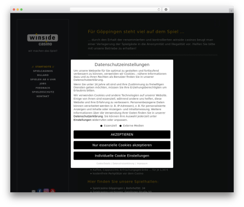 Kose WordPress theme - winside.de