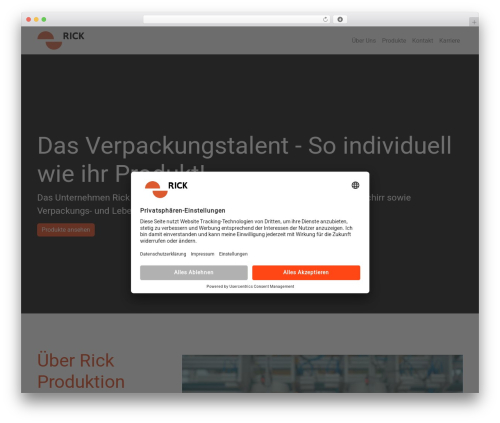 PicoStrap5 Child Base theme WordPress - rick-produktion.de