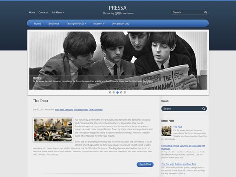 Pressa WordPress website theme