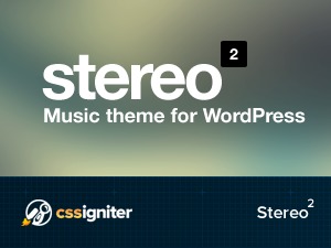Stereo Squared WordPress theme design Stereo Squared WordPress theme design