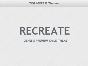 Theme WordPress Recreate by zigzagpress