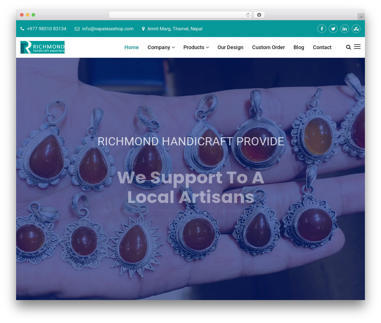 Theme WordPress Rounding - nepaleseshop.com