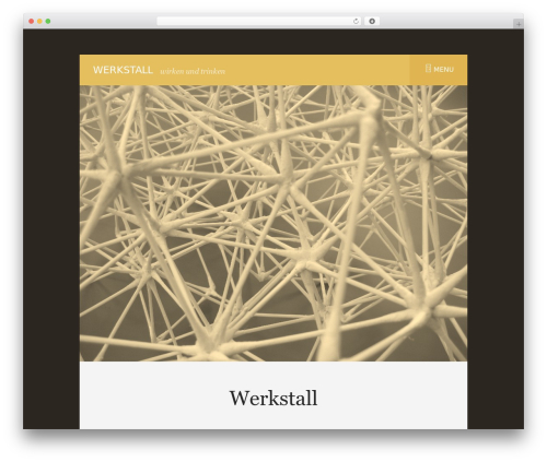 WordPress theme Edda - werkstall.ch