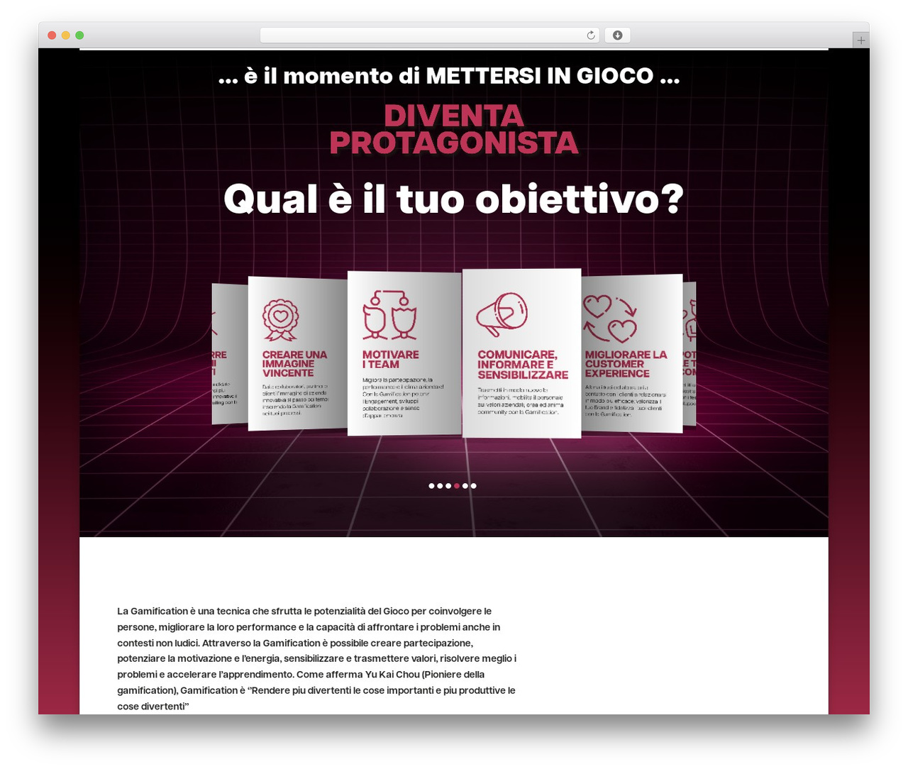 WordPress theme Divi - getinthegame.cloud
