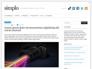 WordPress theme Simplo WordPress theme Simplo