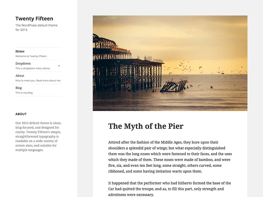 WordPress theme WisdomWords by MuseArts