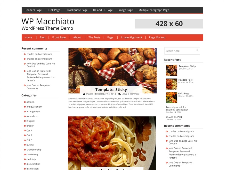 WP Macchiato WordPress theme free download