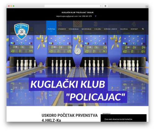 WP theme BigSlam - kk-policajac.hr