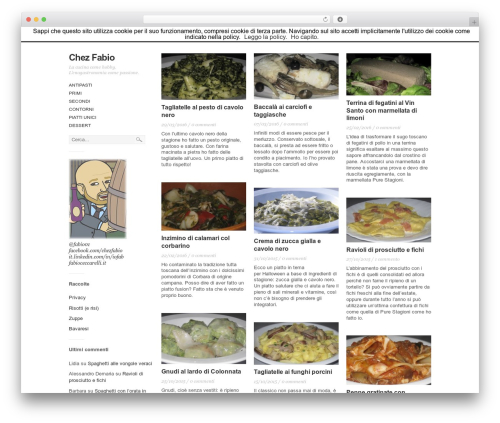 Alpha Trinity WordPress theme - fabioc.it/chezmoi