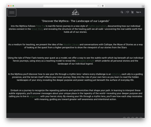 BuddyBoss Child WordPress theme - intothemythica.com