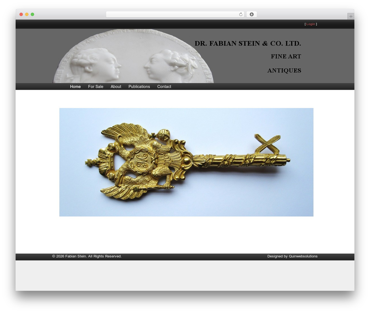 ClassiPress theme WordPress - fabiansteinfineart.com