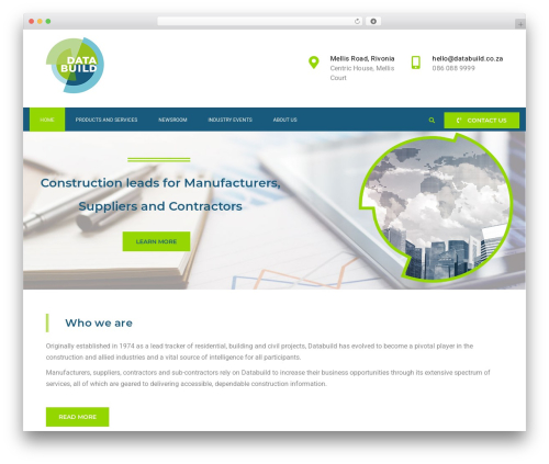 Designthemes portfolio addon WordPress plugin - databuild.co.za