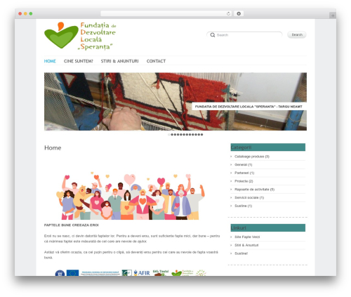 Delicate WordPress theme - fundatiasperanta.ro Delicate WordPress theme - fundatiasperanta.ro
