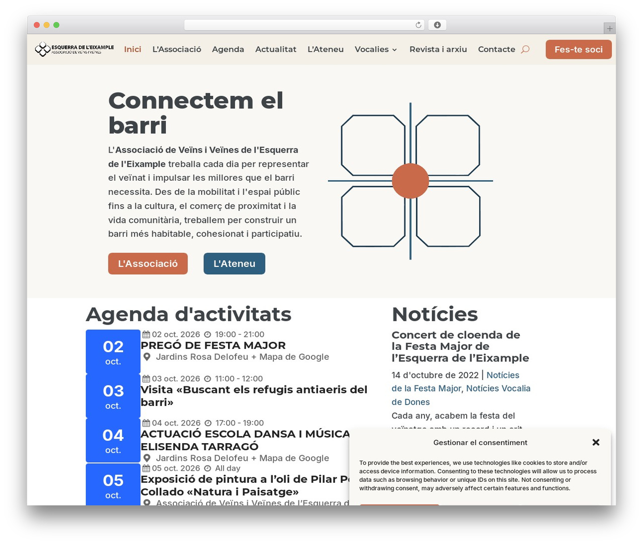 Divi WordPress theme - avvee.cat