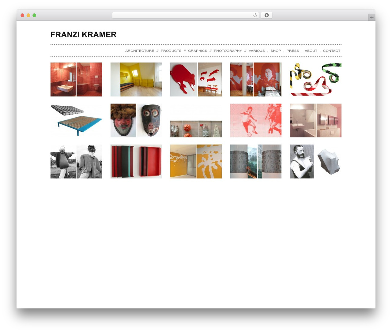 Franzi Kramer theme WordPress - franzikramer.com