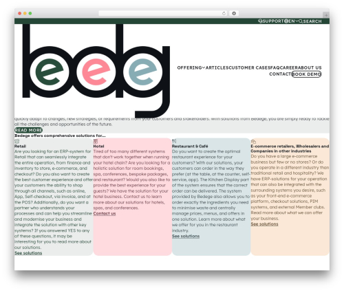 G-Theme® WordPress theme design - bedege.se
