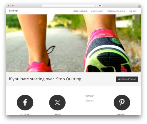 Minimum Pro Theme WordPress theme - fitcee.com