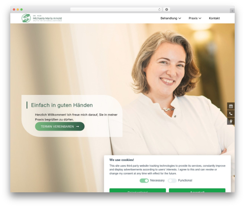 Page Builder Framework theme WordPress - frau-doktor-arnold.de