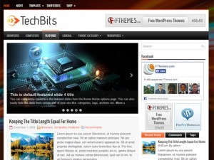 TechBits top WordPress theme by FThemes