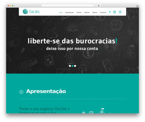 Theme WordPress Kronos WP - facilis.pt