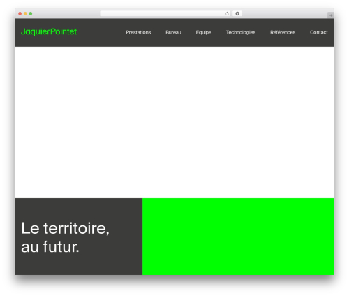 WordPress theme Starter - jaquierpointet.ch