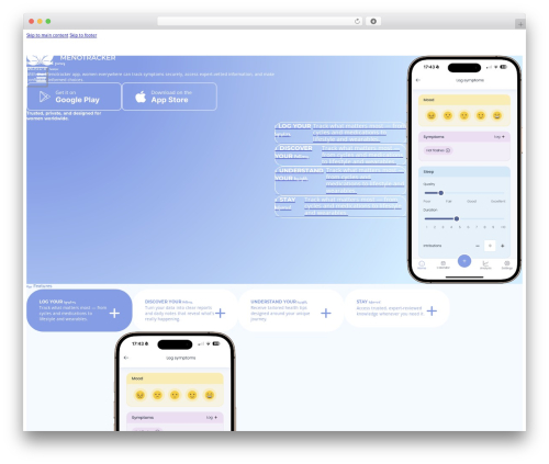 Nextbricks WordPress plugin - menotracker.com