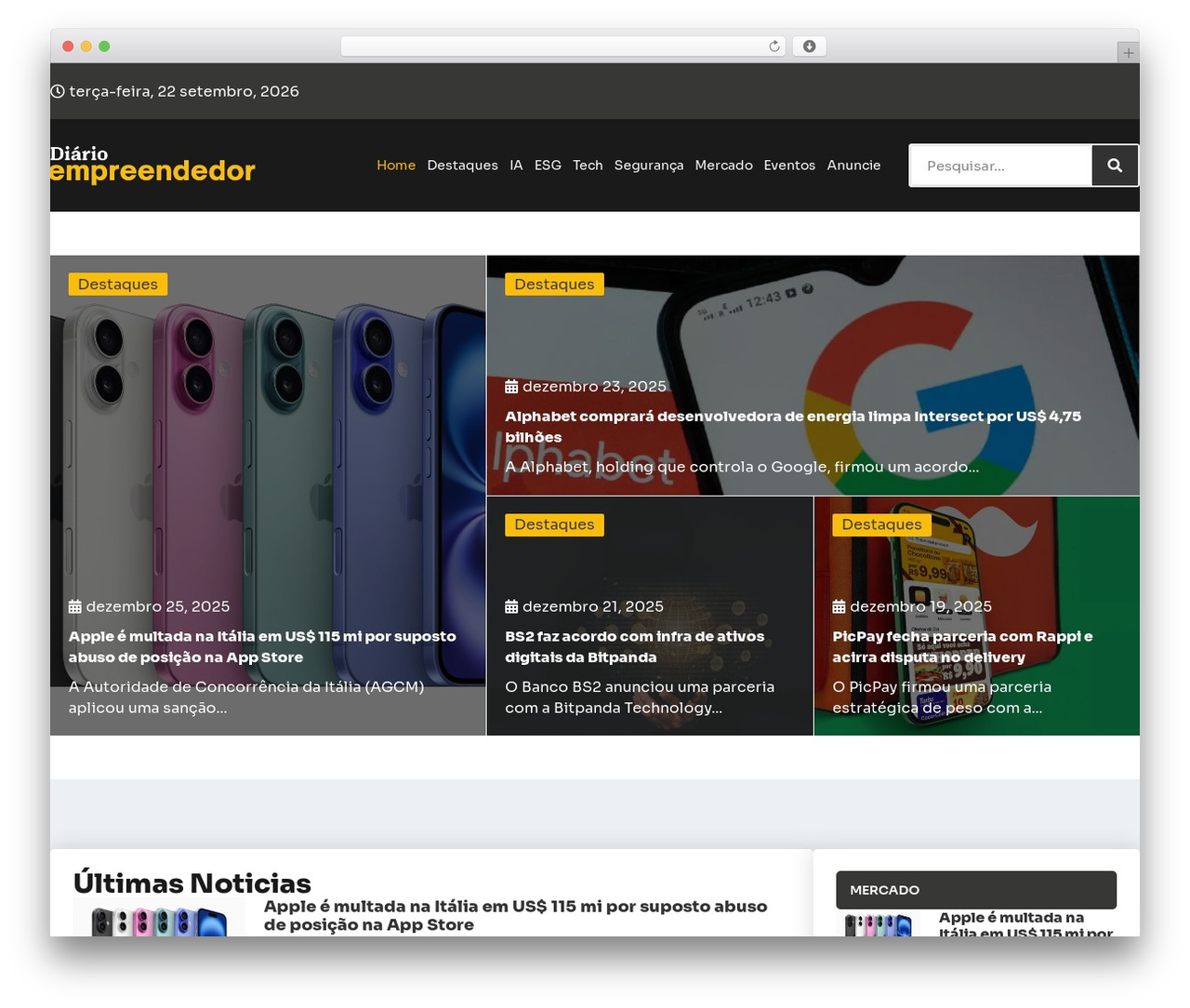 Hello Elementor WordPress website theme - diarioempreendedor.com Hello Elementor WordPress website theme - diarioempreendedor.com