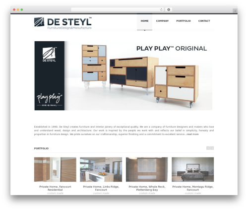SmartStart WP - Responsive HTML5 Theme landscaping WordPress theme - desteyl.co.za