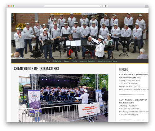 Summit Lite theme WordPress - driemasters.nl