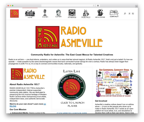 The7 Classic WordPress theme design - wpvmfm.org