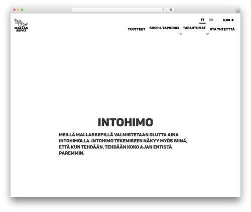 Woopack WordPress plugin - mallassepat.fi