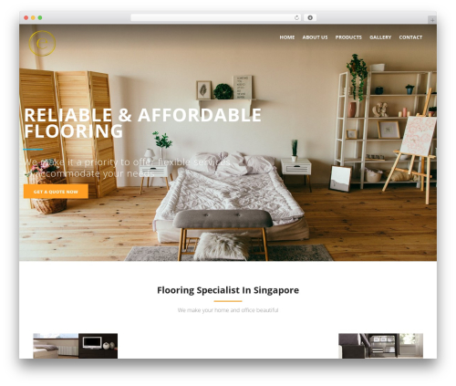 Theme WordPress flooring - kgroup.com.sg