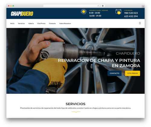 Autoresq theme WordPress - chapiduero.com