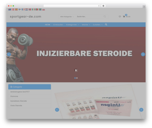 eCommerce Star WordPress theme - sportgear-de.com eCommerce Star WordPress theme - sportgear-de.com