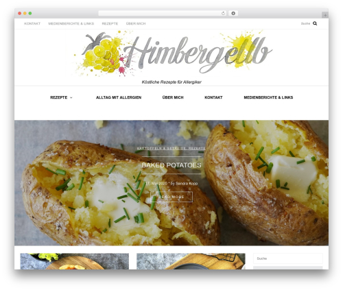 Piemont best WordPress theme - himbeergelb.ch