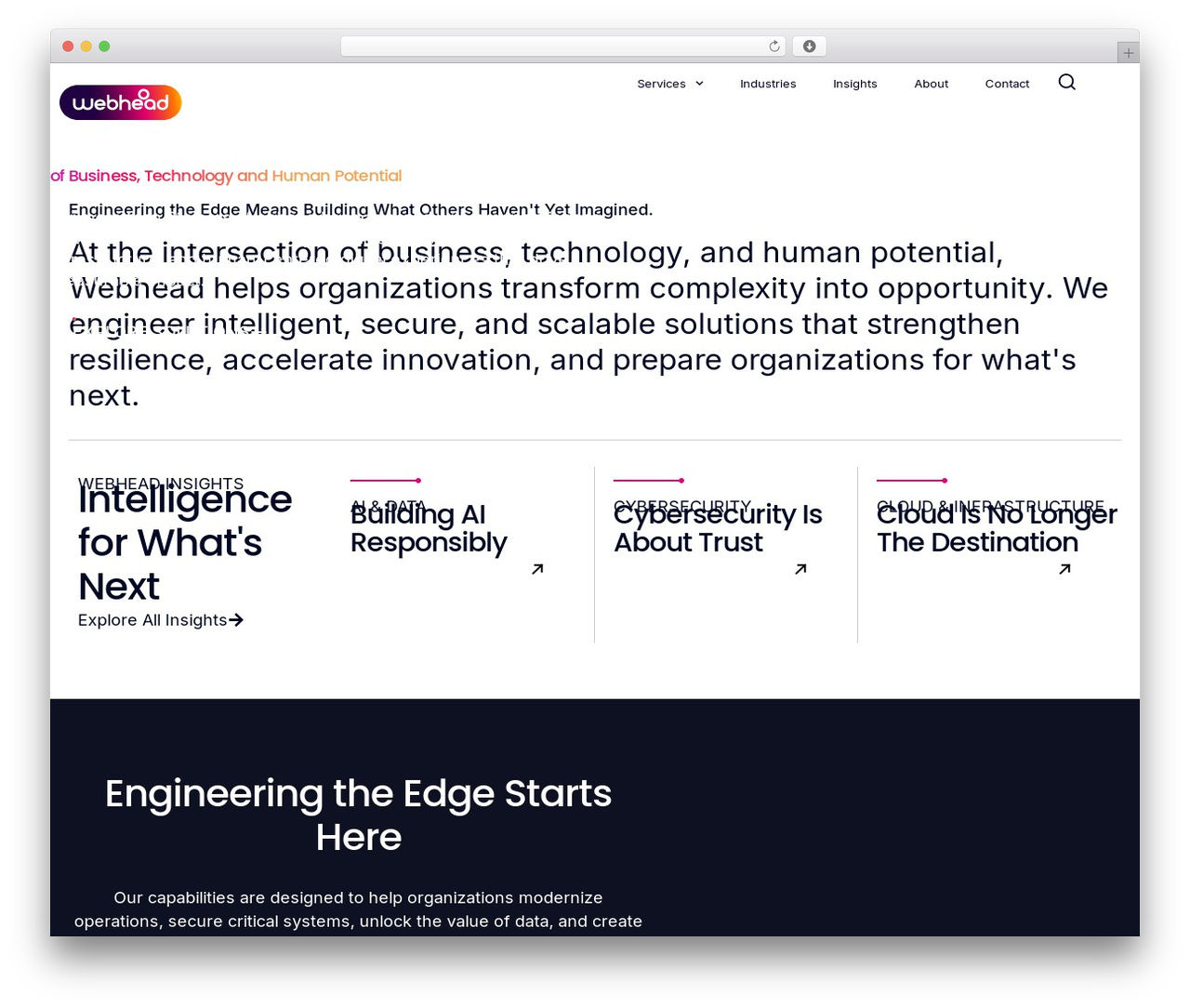 Techtlk WordPress theme - webheadtech.com