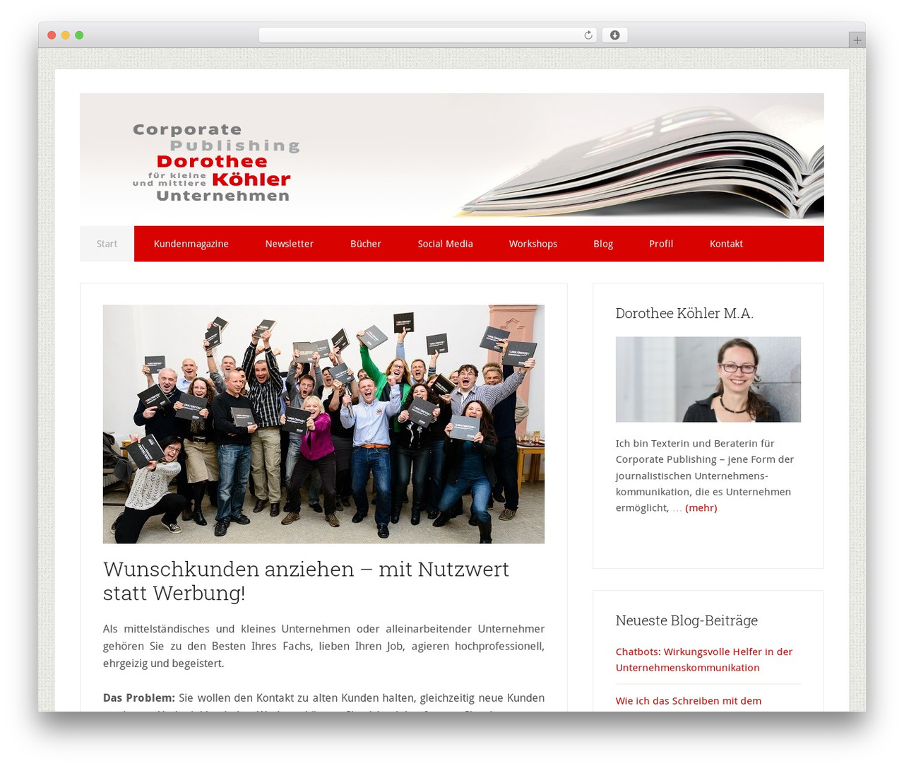 Theme WordPress Genesis - dorothee-koehler.de Theme WordPress Genesis - dorothee-koehler.de