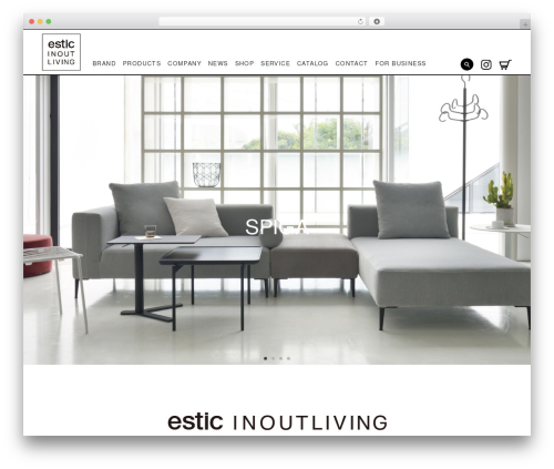 WordPress theme 株式会社エスティック - estic-inoutliving.com