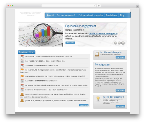 Wp ajax newsletter WordPress plugin - dble.fr