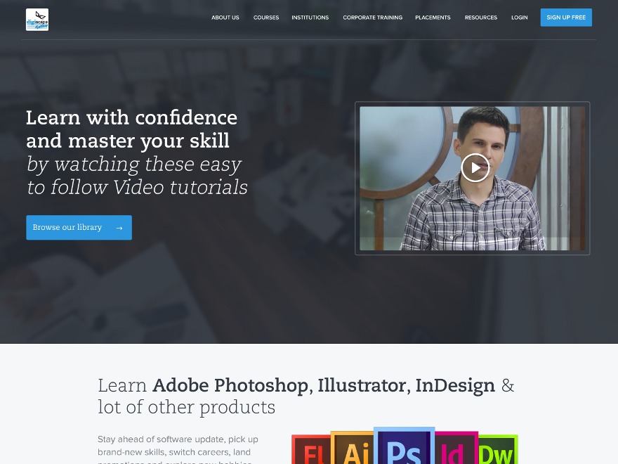 WordPress theme DigiLearn