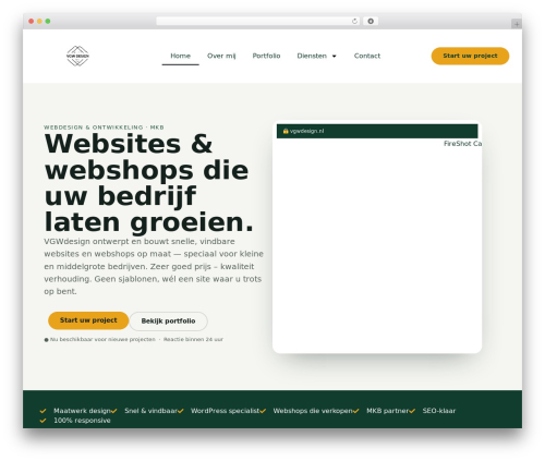 Atlant security WordPress plugin - vgwdesign.nl