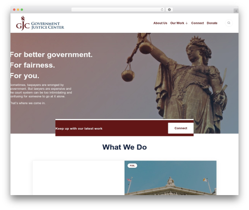 Grimlock animate WordPress plugin - govjustice.org
