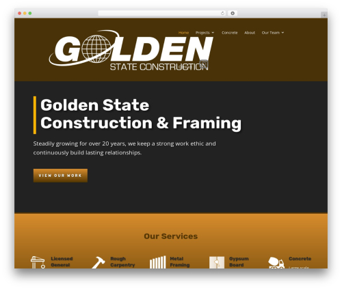 WordPress website theme Divi - gscfinc.com