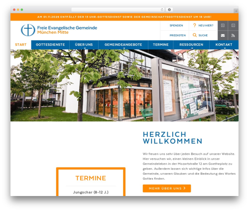 Bootstrap Basic WordPress theme - www.feg-mm.de