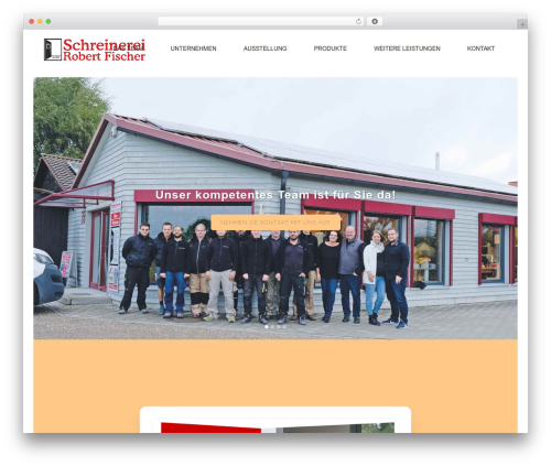 Bridge WordPress theme - schreinermeisterfischer.de