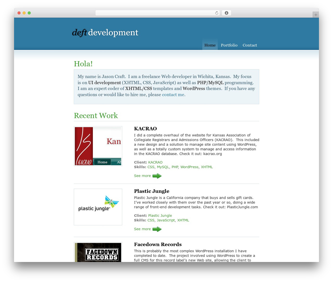 Deft Development WordPress theme - deftdevelopment.com Deft Development WordPress theme - deftdevelopment.com