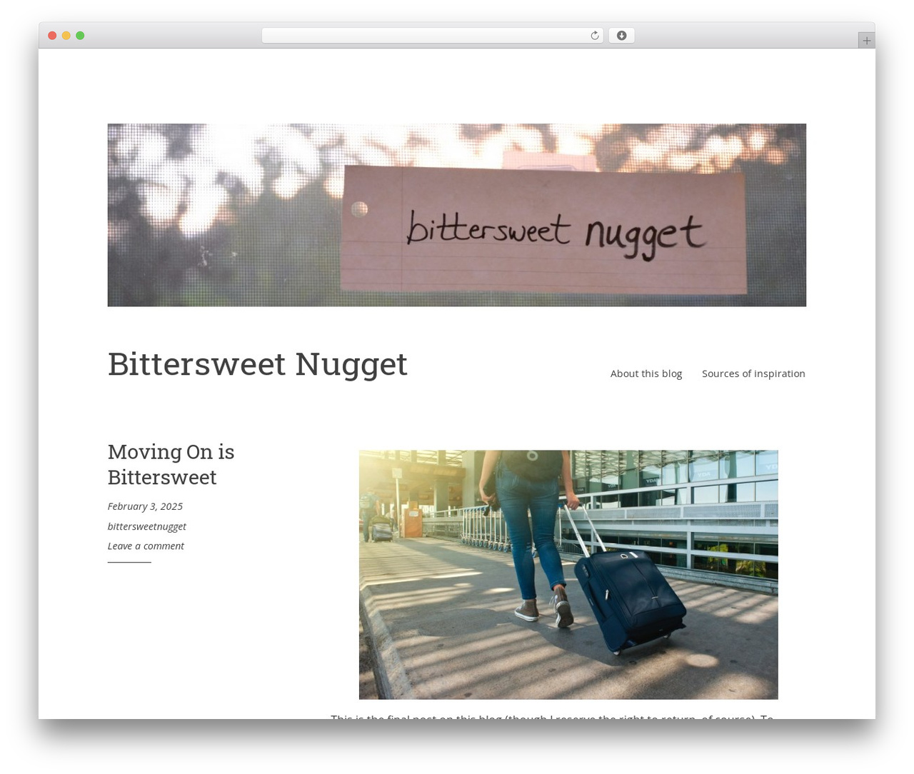 H4 WordPress theme - bittersweetnugget.com H4 WordPress theme - bittersweetnugget.com