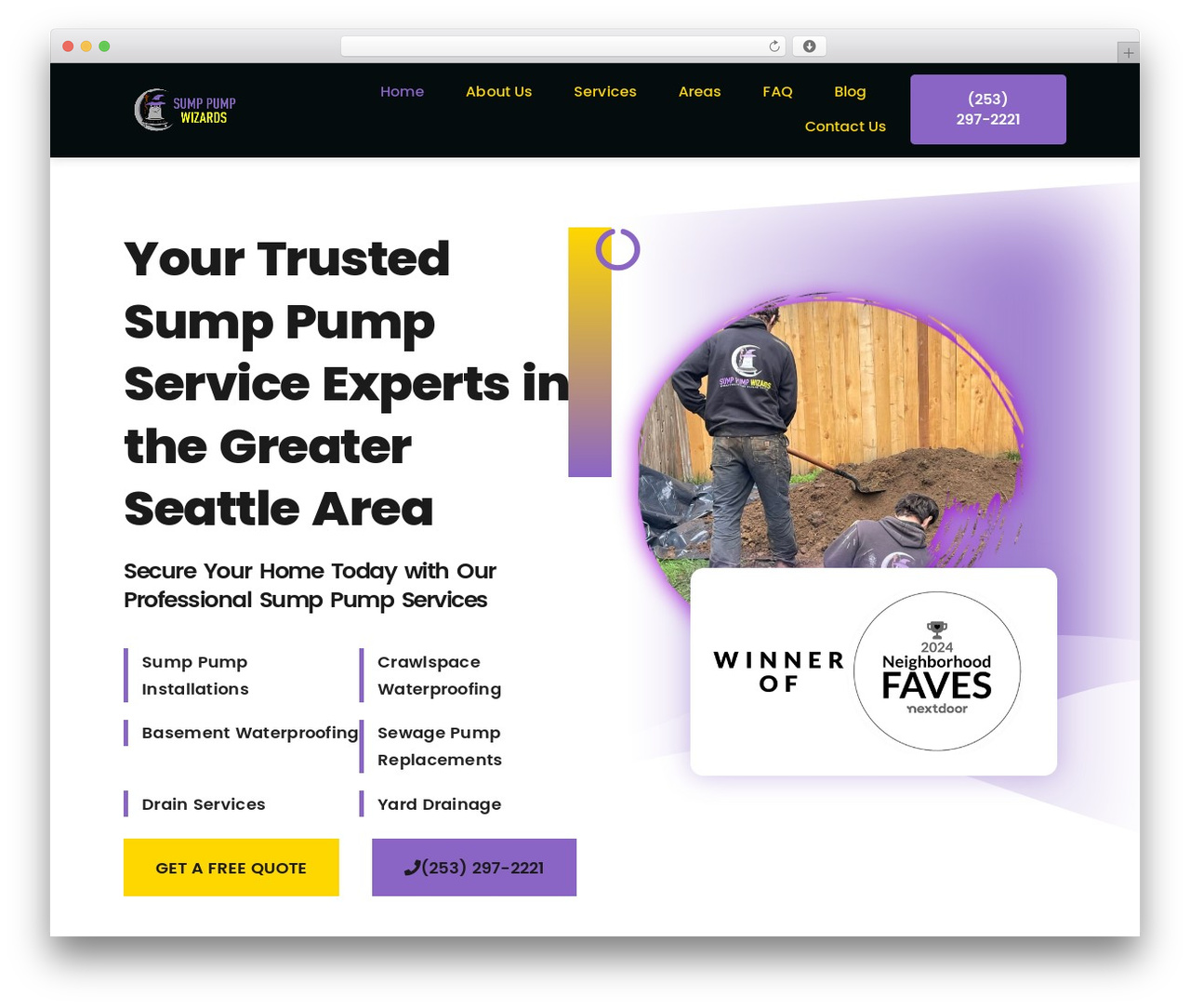 Hello Elementor WordPress theme - sumppumpwizards.com