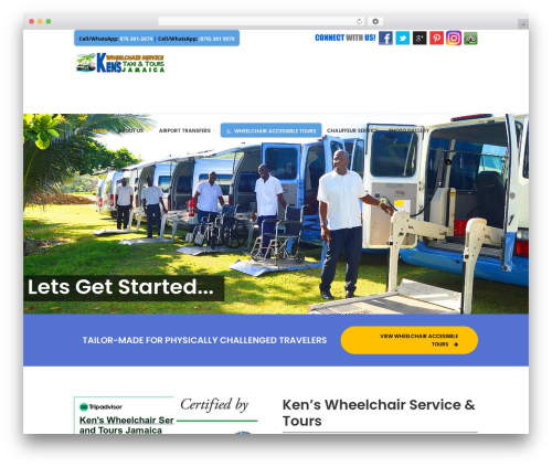 NODE WordPress theme - kenswheelchairserviceandtoursjamaica.com