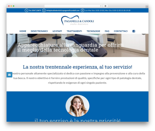 Best WordPress theme Lambda - studiodentisticopaganellicandoli.com
